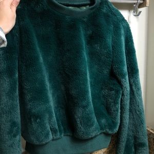 Faux Fur Sweater